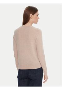 United Colors of Benetton - United Colors Of Benetton Sweter 1002D401Y Beżowy Regular Fit. Kolor: beżowy. Materiał: wełna #4