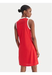 Adidas - adidas Sukienka codzienna Stadium KC4998 Czerwony Slim Fit. Okazja: na co dzień. Kolor: czerwony. Materiał: syntetyk. Typ sukienki: proste. Styl: casual #5