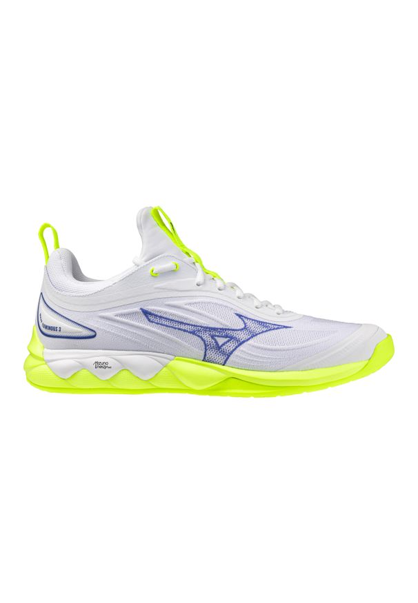 Buty halowe Mizuno Wave Luminous. Kolor: biały. Model: Mizuno Wave. Sport: siatkówka, bieganie
