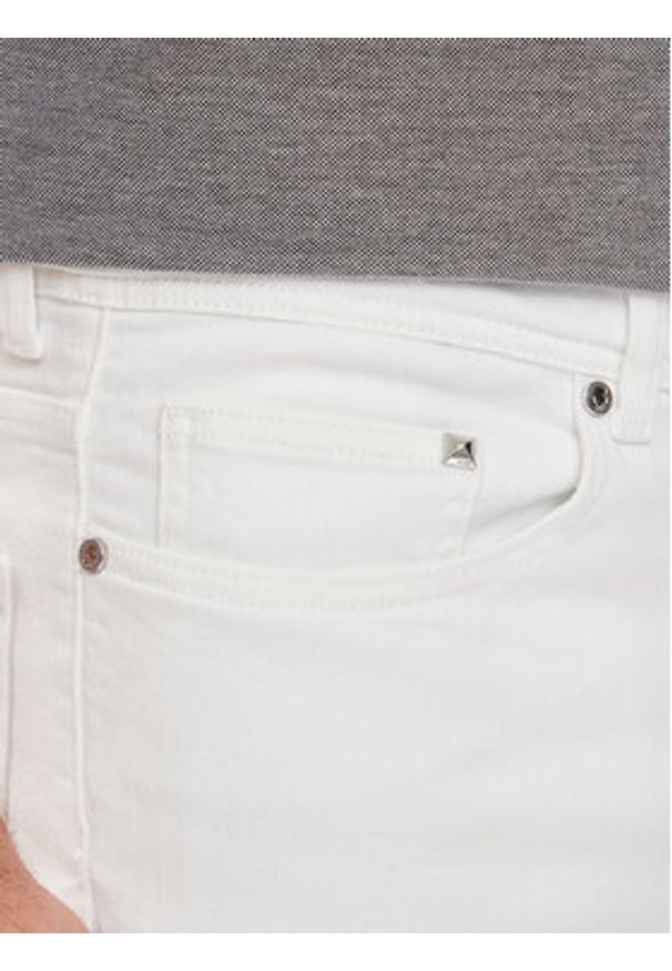 Karl Lagerfeld - KARL LAGERFELD Jeansy 265840 542862 Biały Regular Fit. Kolor: biały