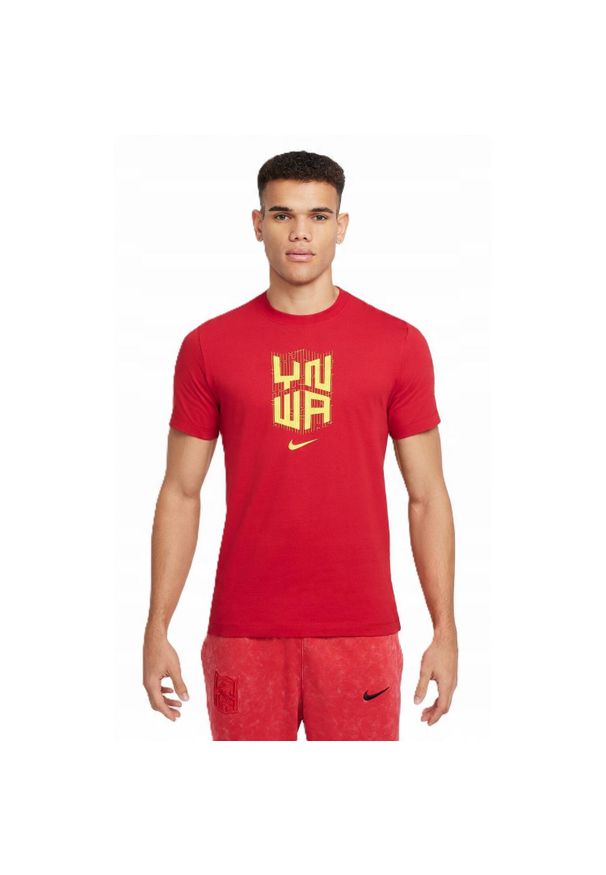 Nike - Męska Koszulka Liverpool FC. Kolor: czerwony. Sport: turystyka piesza