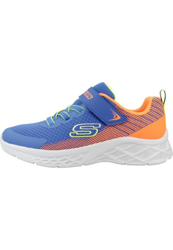 skechers - Tenisówki Skechers Model 403924l Kolor Niebieski. Kolor: pomarańczowy, wielokolorowy, niebieski, żółty. Materiał: materiał, syntetyk