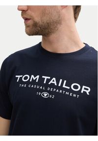 Tom Tailor T-Shirt 1045773 Granatowy Regular Fit. Kolor: niebieski. Materiał: bawełna #5