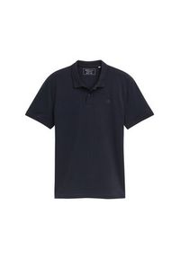 Tom Tailor Denim Polo 1045587 Granatowy Regular Fit. Typ kołnierza: polo. Kolor: niebieski. Materiał: bawełna