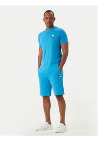 Karl Lagerfeld - KARL LAGERFELD Szorty sportowe 705019 562900 Niebieski Regular Fit. Kolor: niebieski. Materiał: bawełna. Styl: sportowy #4