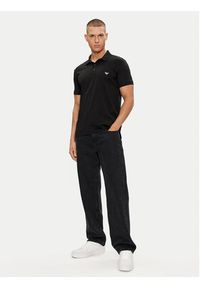 Emporio Armani Underwear Polo 211804 4R482 00020 Czarny Regular Fit. Typ kołnierza: polo. Kolor: czarny. Materiał: bawełna #3