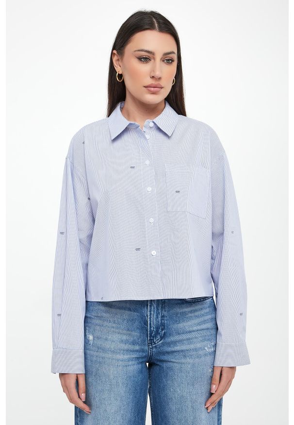 JOOP! Jeans - Koszula damska w paski Basima JOOP! JEANS. Wzór: paski