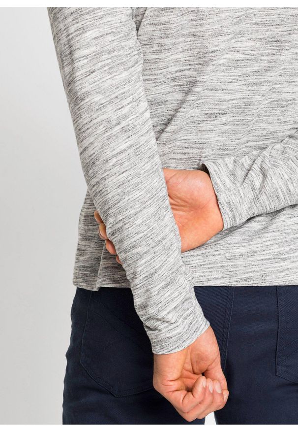 bonprix - Shirt z długim rękawem (2 szt.). Kolor: niebieski. Długość rękawa: długi rękaw. Długość: długie. Wzór: aplikacja