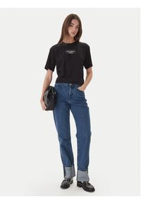Karl Lagerfeld Jeans T-Shirt A4W17003 Czarny Relaxed Fit. Kolor: czarny. Materiał: bawełna #5