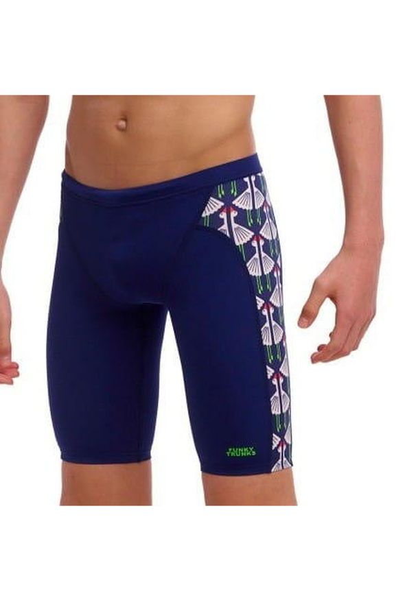 Spodenki FUNKY TRUNKS Sitting Duck - jammery chłopięce 152-164cm/12/UK28. Kolor: niebieski