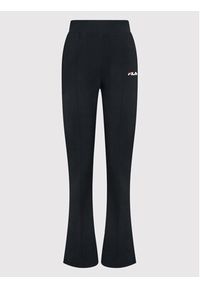 Fila Spodnie dresowe Burgas FAW0118 Czarny Regular Fit. Kolor: czarny. Materiał: bawełna, dresówka #4