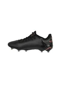 Buty piłkarskie męskie Puma King Ultimate Fg ag. Zapięcie: sznurówki. Kolor: wielokolorowy, czarny, brązowy. Materiał: materiał, syntetyk. Szerokość cholewki: normalna. Sport: piłka nożna