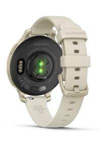 GARMIN - Garmin Lily 2 Active złoty. Rodzaj zegarka: smartwatch. Kolor: złoty. Styl: sportowy, elegancki