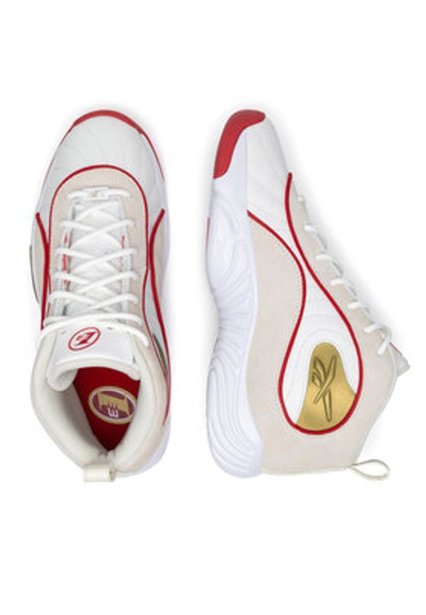 Reebok Sneakersy Answer III 100200996 Biały. Kolor: biały. Materiał: zamsz, skóra