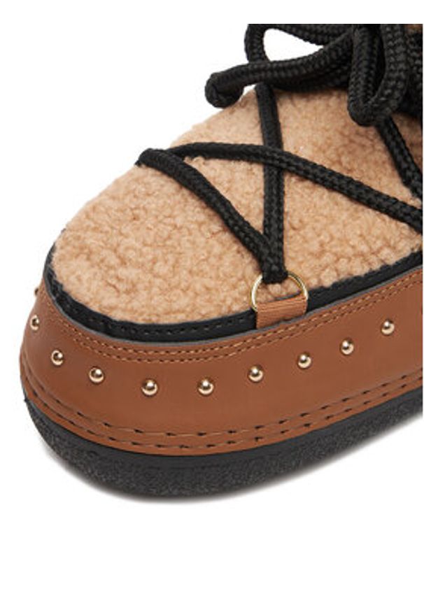 DeeZee Śniegowce JC4328 Brązowy. Kolor: brązowy. Materiał: materiał