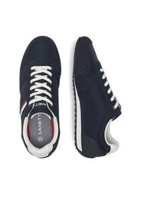Lanetti Sneakersy MP07-01378-01 Granatowy. Kolor: niebieski. Materiał: materiał #7