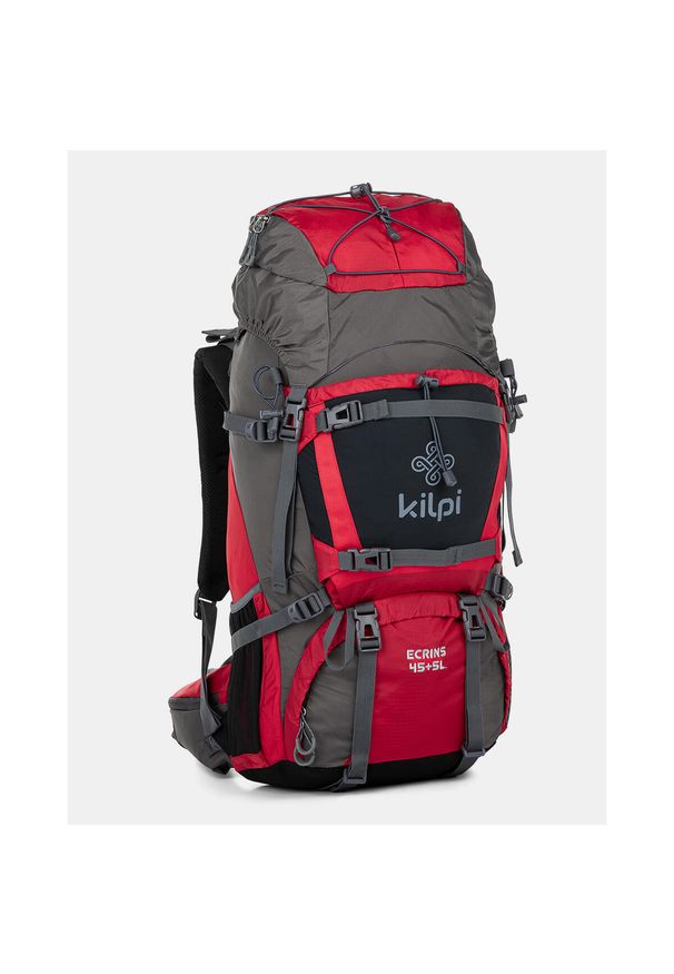 Plecak turystyczny 45+5 L Kilpi ECRINS-U. Kolor: czerwony. Materiał: nylon