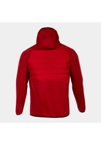 Kurtka wodoodporna z kapturem Joma Berna III. Typ kołnierza: kaptur. Kolor: czerwony. Sport: piłka nożna, fitness #2