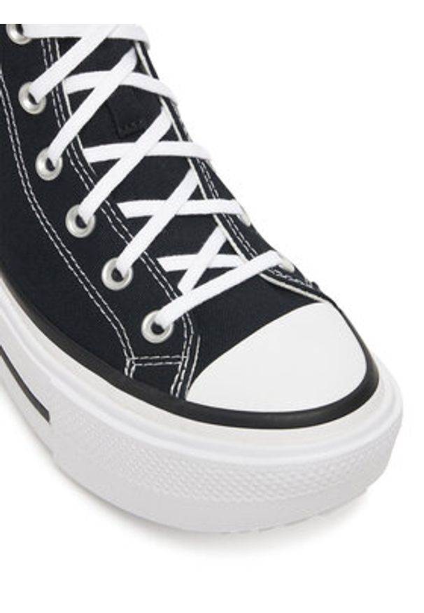Converse Trampki Chuck Taylor All Star Lift Double Stack A12976C Biały. Kolor: biały. Materiał: materiał