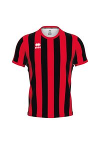 ERREA - Koszulka Errea Strip. Kolor: czerwony, wielokolorowy, czarny. Sport: piłka nożna #1