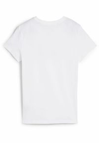 Puma - Koszulka damska PUMA ESS No. 1 Logo Tee. Kolor: biały. Materiał: bawełna, materiał