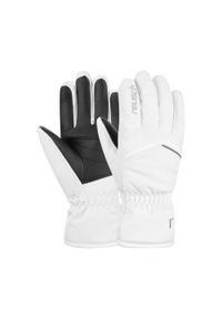 Reusch - Rękawice damskie REUSCH Marisa. Kolor: szary, biały, wielokolorowy. Sezon: zima. Sport: narciarstwo