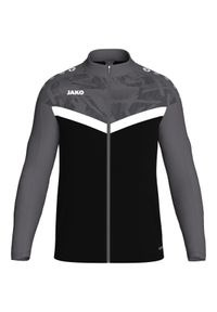 Dziecięca poliestrowa bluza dresowa Jako Iconic. Kolor: szary, czarny, brązowy, wielokolorowy. Materiał: poliester, dresówka. Styl: sportowy #1