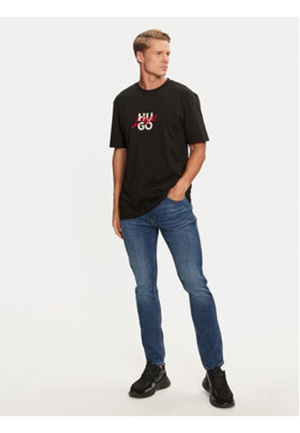 Hugo Jeansy 50522138 Niebieski Extra Slim Fit. Kolor: niebieski