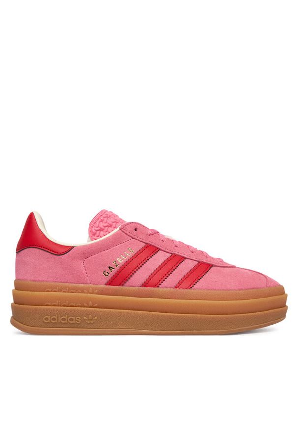 Adidas - adidas Sneakersy Gazelle Bold JQ7407 Różowy. Kolor: różowy. Materiał: zamsz, skóra. Model: Adidas Gazelle