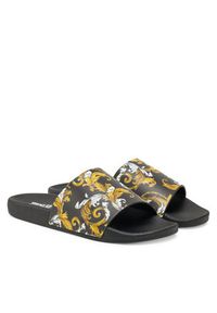 Versace Jeans Couture Klapki 78YA3SQ4 Czarny. Kolor: czarny #4