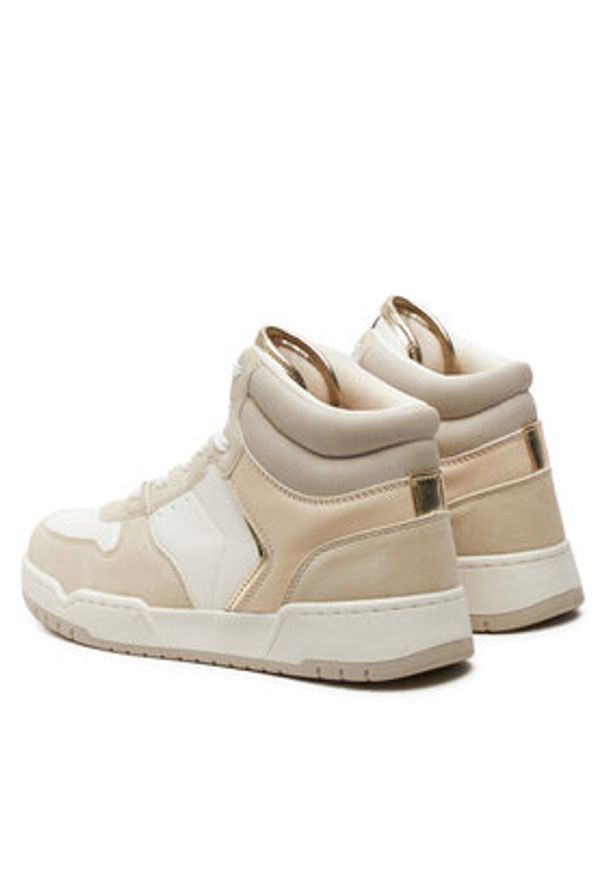 ONLY Shoes Sneakersy 15304414 Beżowy. Kolor: beżowy. Materiał: skóra