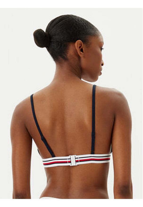 TOMMY HILFIGER - Tommy Hilfiger Góra od bikini UW0UW05805 Granatowy. Kolor: niebieski. Materiał: syntetyk