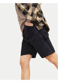 Jack & Jones Szorty jeansowe Jjitony 12252814 Czarny Loose Fit. Kolor: czarny. Materiał: bawełna #7