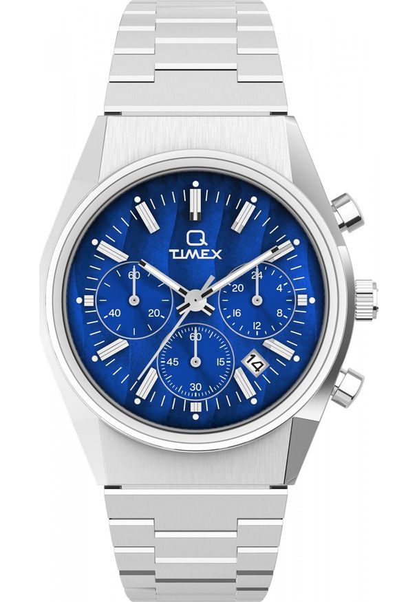 Zegarek Timex Zegarek męski Timex TW2W33700 srebrny. Kolor: srebrny