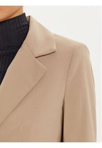 ACCESS FASHION Marynarka 44-1029-118 Beżowy Regular Fit. Kolor: beżowy. Materiał: syntetyk #3