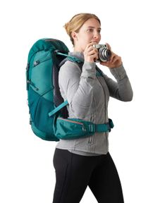 Gregory plecak Amber 34 damski kolor zielony duży gładki. Kolor: zielony. Materiał: materiał. Wzór: gładki #3