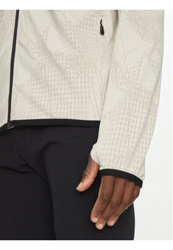 BOSS Bluza 50537752 Beżowy Regular Fit. Kolor: beżowy. Materiał: syntetyk