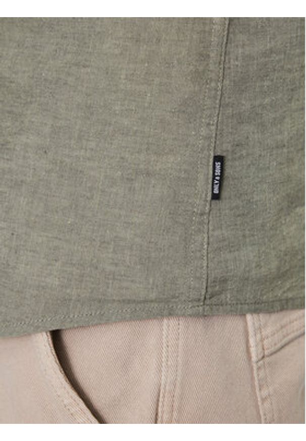 Only & Sons Koszula 22012321 Zielony Slim Fit. Kolor: zielony. Materiał: bawełna