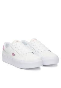Lacoste Sneakersy Ziane Platform 51CFA0021 Biały. Kolor: biały. Materiał: skóra. Obcas: na platformie #4