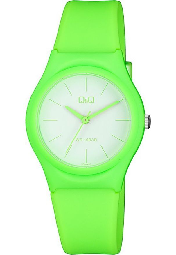 Zegarek QQ Zegarek damski QQ VQ86-057 zielony. Kolor: zielony