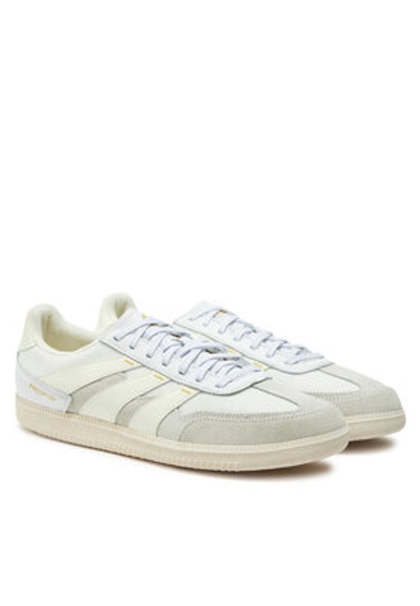 Adidas - adidas Buty do piłki nożnej Predator Freestyle Indoor IH4795 Beżowy. Kolor: beżowy. Materiał: materiał