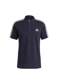 Adidas - Podkoszulek adidas AEROREADY Essentials Pique, Mężczyźni. Kolor: biały, wielokolorowy, niebieski. Materiał: bawełna, materiał