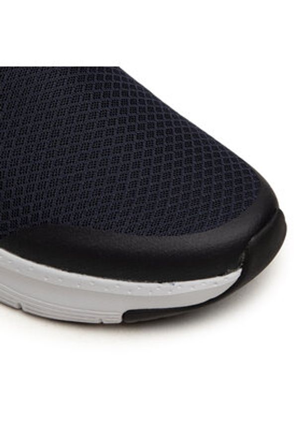 skechers - Skechers Sneakersy Banlin 232043/NVY Granatowy. Kolor: niebieski. Materiał: materiał