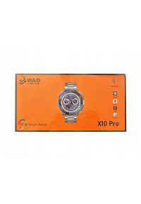 ITIMPORT - SmartWatch X10 PRO METALOWY Menu PL Rozmowy NFC 1.55" HD AMOLED Android iOS. Rodzaj zegarka: smartwatch
