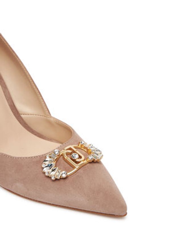 Liu Jo Szpilki Demi 02 SF5001 P0021 Różowy. Kolor: różowy. Materiał: skóra, zamsz. Obcas: na szpilce