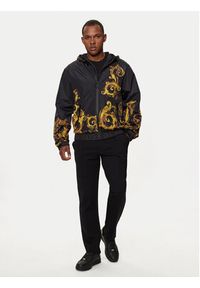 Versace Jeans Couture Kurtka przejściowa 76GAS406 Czarny Regular Fit. Kolor: czarny. Materiał: syntetyk