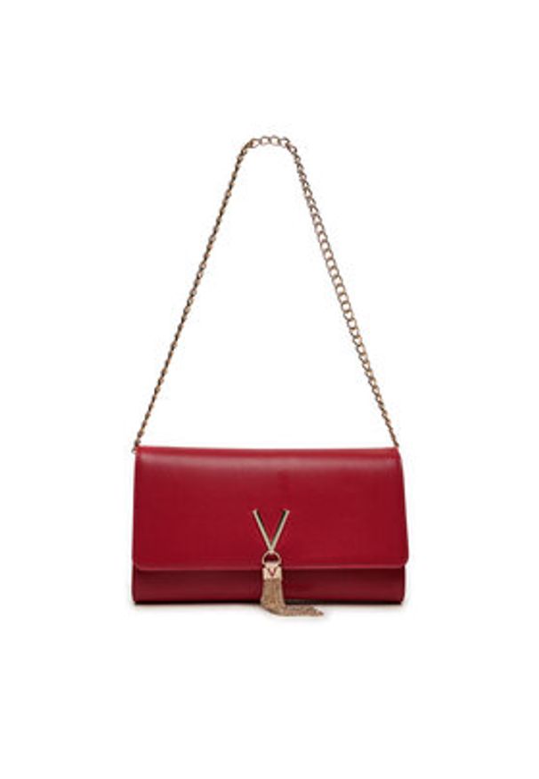 VALENTINO - Valentino Torebka Divina VBS1R401G Czerwony. Kolor: czerwony. Materiał: skórzane