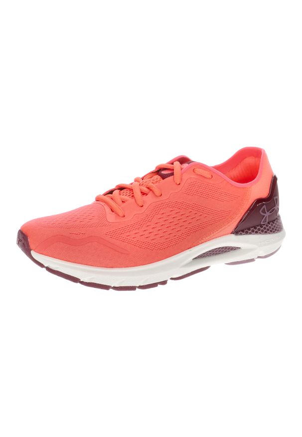 Buty sportowe Under Armour Hovr Sonic 6 Czerwone Damskie. Kolor: czerwony, wielokolorowy, fioletowy. Materiał: syntetyk. Sport: fitness, bieganie