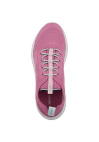 Tenisówki Geox Model J Sprintye Girl Kolor Rose. Kolor: różowy. Materiał: tkanina