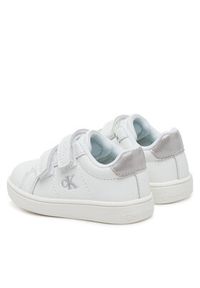 Calvin Klein Jeans Sneakersy Low Cut VelCro V1A9-82007-1355X Biały. Kolor: biały. Materiał: skóra #4